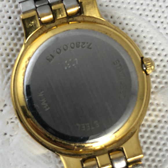 Vintage 18K Gold Plated Daniel Mink Swiss Watch